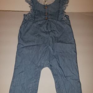 Size 9 mos baby bgosh cotton overalls